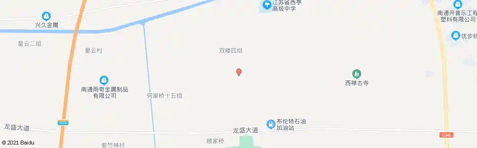 南通双楼村服务中心_公交站地图_南通公交_妙搜公交查询2025