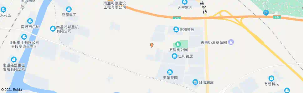 南通福田寺南门_公交站地图_南通公交_妙搜公交查询2025