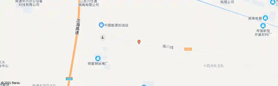 南通大安村委会_公交站地图_南通公交_妙搜公交查询2025