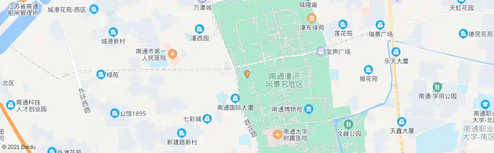 南通环西文化广场_公交站地图_南通公交_妙搜公交查询2025