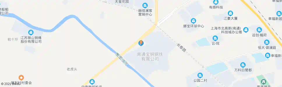 南通北城停车场_公交站地图_南通公交_妙搜公交查询2025