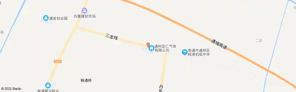 南通宏仁汽体_公交站地图_南通公交_妙搜公交查询2025