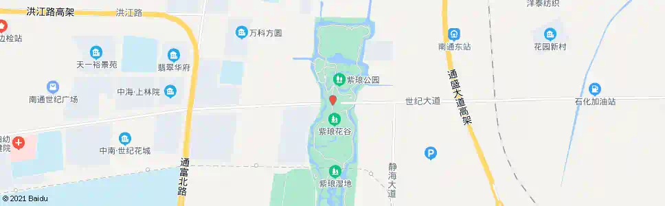 南通环保公园_公交站地图_南通公交_妙搜公交查询2025
