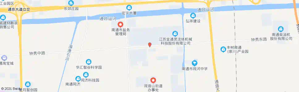 南通钟秀路胜利路口_公交站地图_南通公交_妙搜公交查询2025