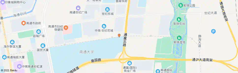 南通崇川路通富路口_公交站地图_南通公交_妙搜公交查询2025