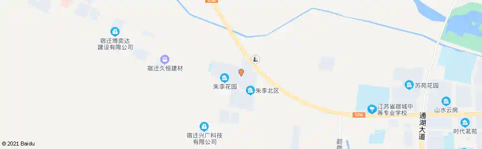 宿迁朱李村_公交站地图_宿迁公交_妙搜公交查询2025