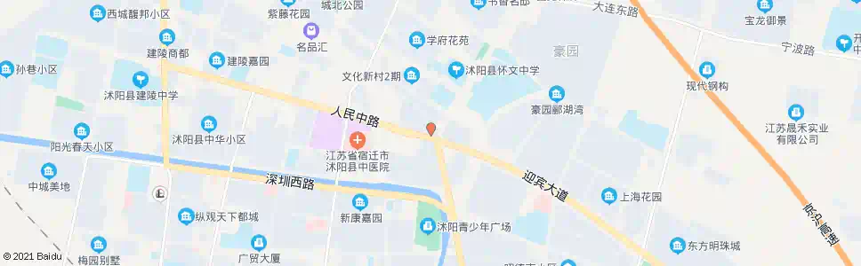 宿迁大江国际饭店_公交站地图_宿迁公交_妙搜公交查询2025