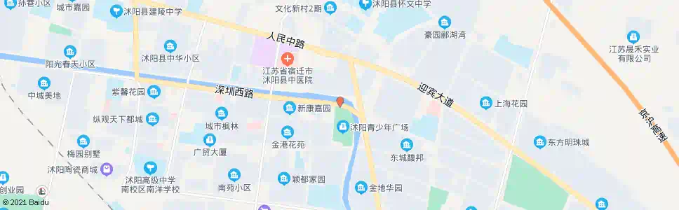 宿迁青少年广场_公交站地图_宿迁公交_妙搜公交查询2025