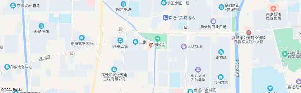 宿迁工人医院_公交站地图_宿迁公交_妙搜公交查询2025