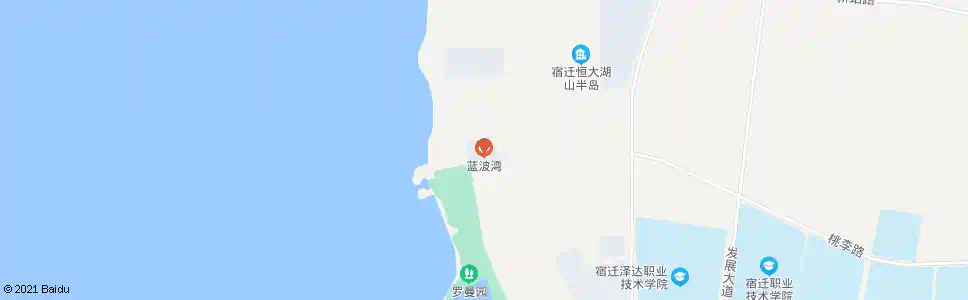宿迁蓝波湾风情街_公交站地图_宿迁公交_妙搜公交查询2025