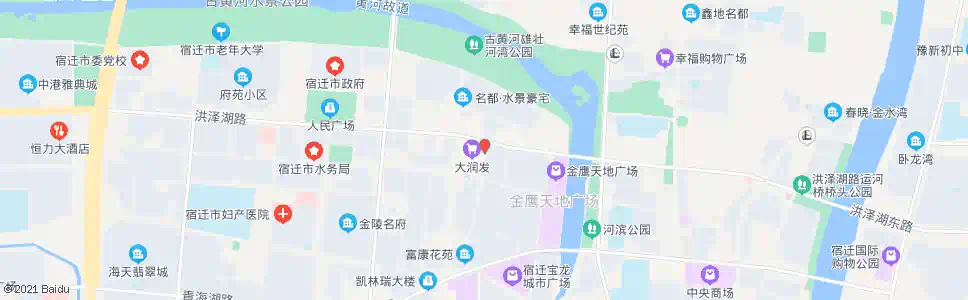 宿迁五星电器_公交站地图_宿迁公交_妙搜公交查询2025