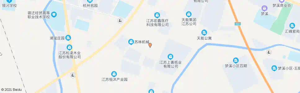 宿迁万得福_公交站地图_宿迁公交_妙搜公交查询2025