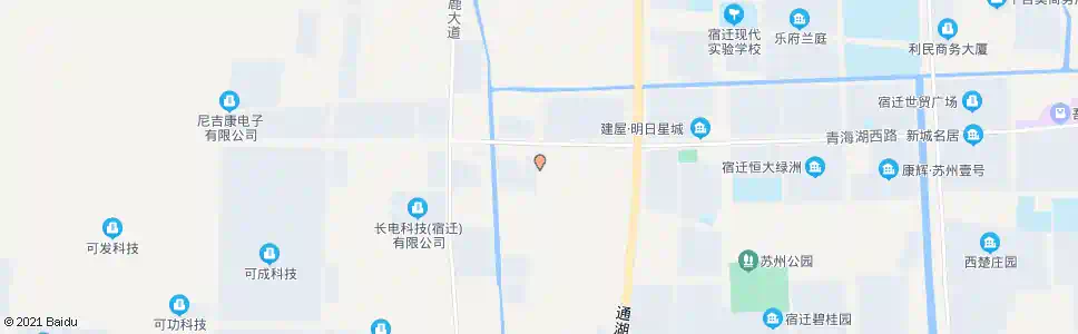宿迁园区公舍东门_公交站地图_宿迁公交_妙搜公交查询2025