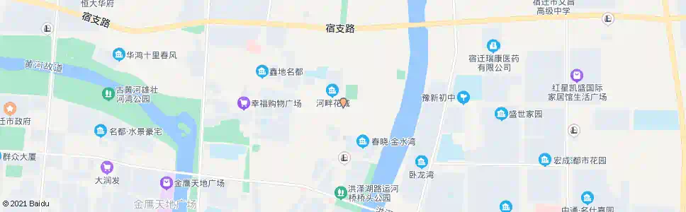 宿迁江苏玻璃厂_公交站地图_宿迁公交_妙搜公交查询2025