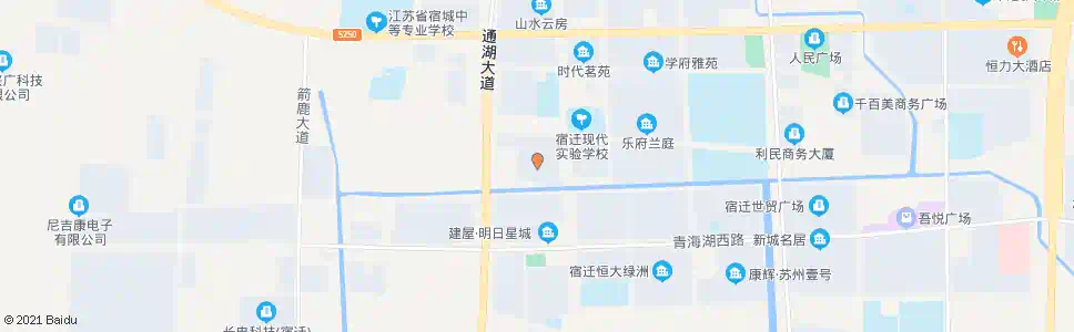 宿迁靳塘小区_公交站地图_宿迁公交_妙搜公交查询2025