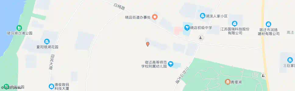 宿迁晓店温泉_公交站地图_宿迁公交_妙搜公交查询2025