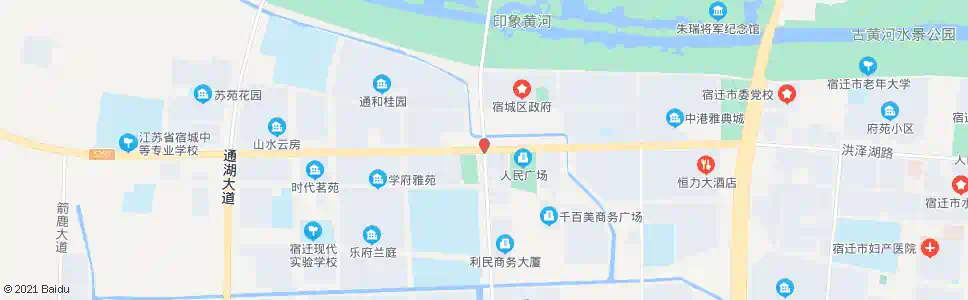 宿迁区法院_公交站地图_宿迁公交_妙搜公交查询2025