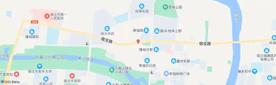 宿迁幸福小区_公交站地图_宿迁公交_妙搜公交查询2025