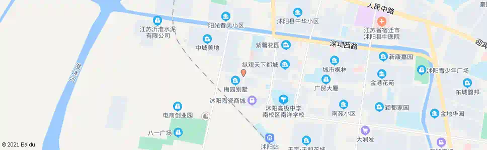 宿迁十潘居委会_公交站地图_宿迁公交_妙搜公交查询2025