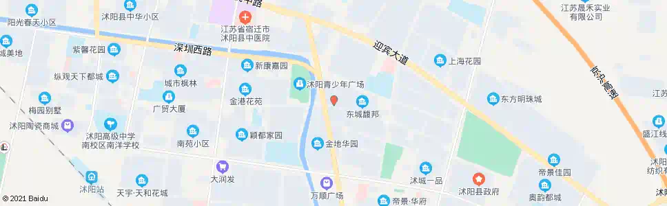 宿迁春风沂水小区_公交站地图_宿迁公交_妙搜公交查询2025