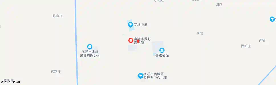 宿迁罗圩转盘_公交站地图_宿迁公交_妙搜公交查询2025