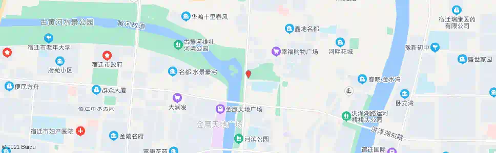 宿迁马陵公园西门_公交站地图_宿迁公交_妙搜公交查询2025