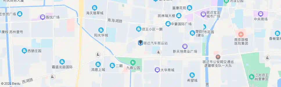 宿迁老车站_公交站地图_宿迁公交_妙搜公交查询2025