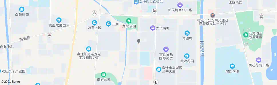 宿迁通城山庄_公交站地图_宿迁公交_妙搜公交查询2025