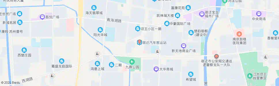 宿迁宿迁汽车客运站_公交站地图_宿迁公交_妙搜公交查询2025