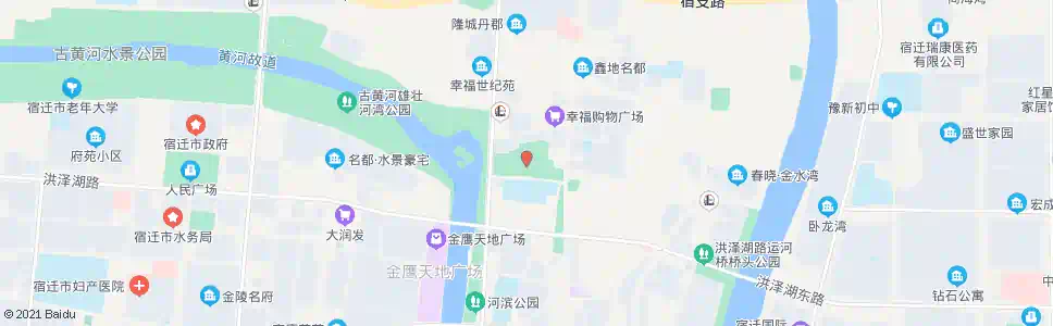 宿迁马陵公园_公交站地图_宿迁公交_妙搜公交查询2025