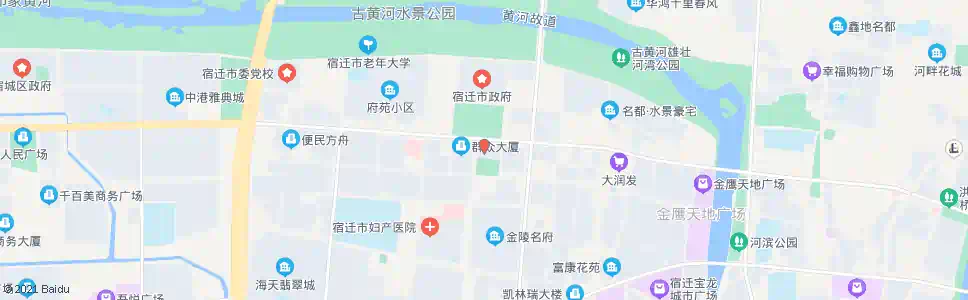 宿迁财政局_公交站地图_宿迁公交_妙搜公交查询2025