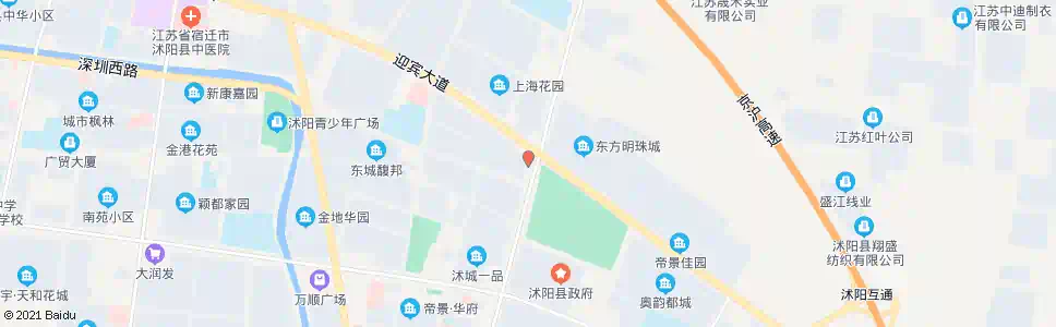 宿迁新田广场小区_公交站地图_宿迁公交_妙搜公交查询2025