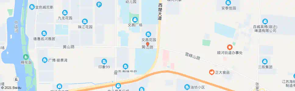 宿迁文昌花园南门_公交站地图_宿迁公交_妙搜公交查询2025