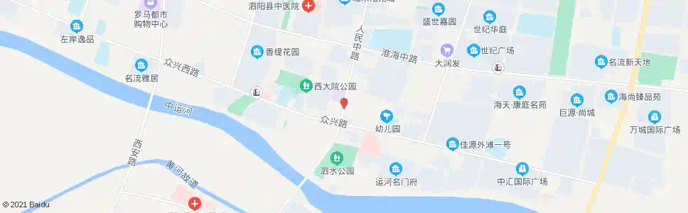 宿迁花园口_公交站地图_宿迁公交_妙搜公交查询2025
