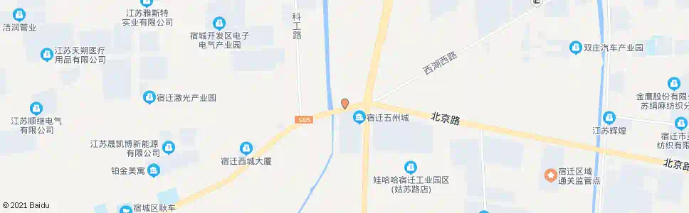 宿迁十支渠_公交站地图_宿迁公交_妙搜公交查询2025