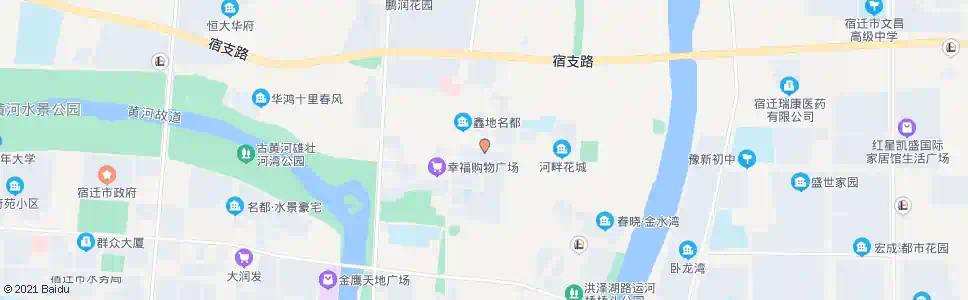 宿迁凤凰美地_公交站地图_宿迁公交_妙搜公交查询2025