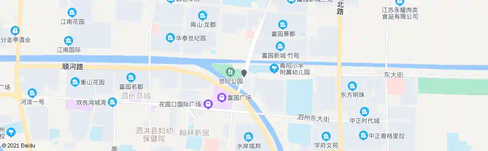 宿迁世纪公园_公交站地图_宿迁公交_妙搜公交查询2025
