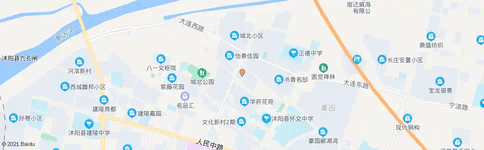 宿迁城北市场_公交站地图_宿迁公交_妙搜公交查询2025