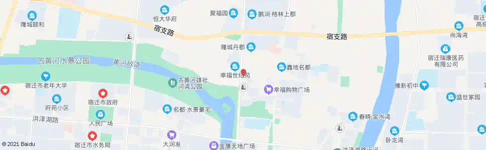宿迁江淮楼_公交站地图_宿迁公交_妙搜公交查询2025