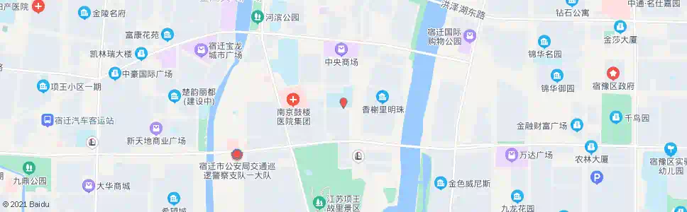 宿迁市实小南门_公交站地图_宿迁公交_妙搜公交查询2025
