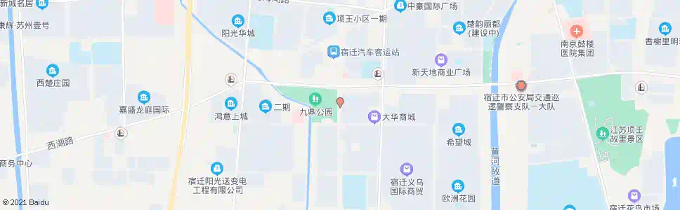 宿迁天星花园_公交站地图_宿迁公交_妙搜公交查询2025