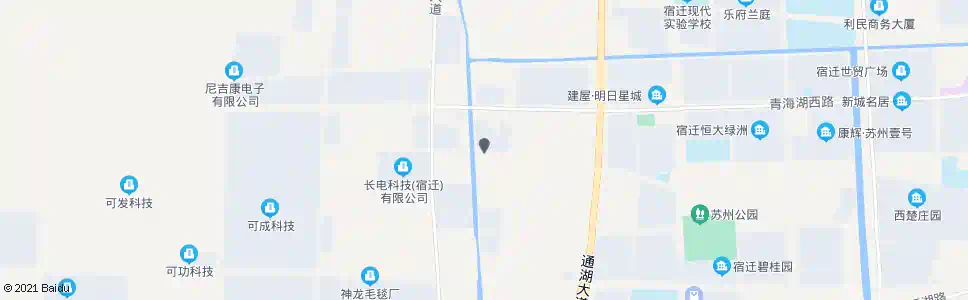 宿迁园区公舍南门_公交站地图_宿迁公交_妙搜公交查询2025