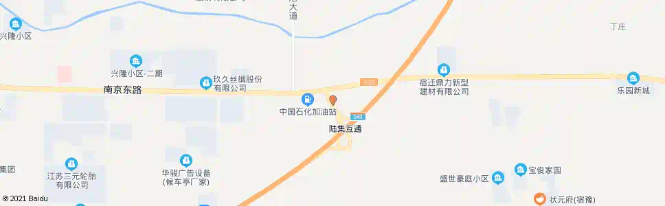 宿迁涧南_公交站地图_宿迁公交_妙搜公交查询2025