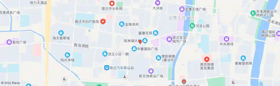 宿迁交通大厦_公交站地图_宿迁公交_妙搜公交查询2025