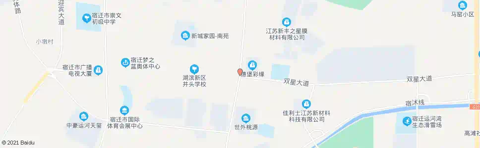 宿迁双星彩塑_公交站地图_宿迁公交_妙搜公交查询2025