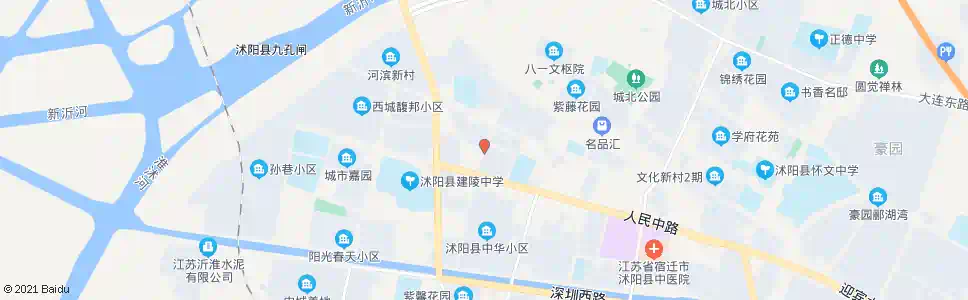 宿迁建陵公园_公交站地图_宿迁公交_妙搜公交查询2025