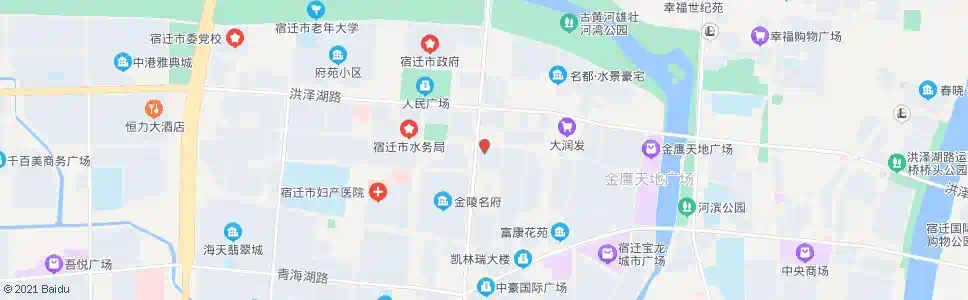宿迁京杭大酒店_公交站地图_宿迁公交_妙搜公交查询2025