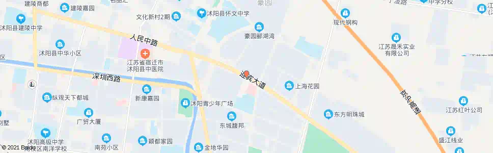 宿迁仁慈医院_公交站地图_宿迁公交_妙搜公交查询2025