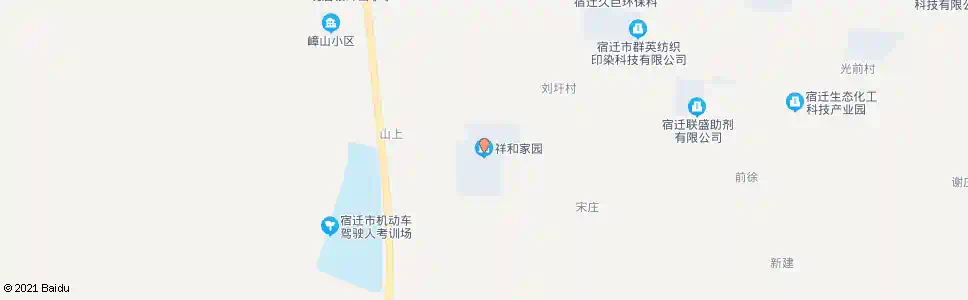 宿迁祥和家园_公交站地图_宿迁公交_妙搜公交查询2025