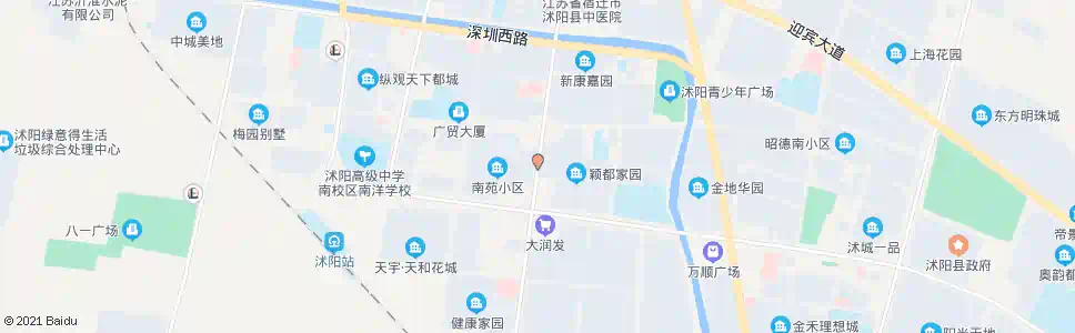 宿迁颖都家园_公交站地图_宿迁公交_妙搜公交查询2025
